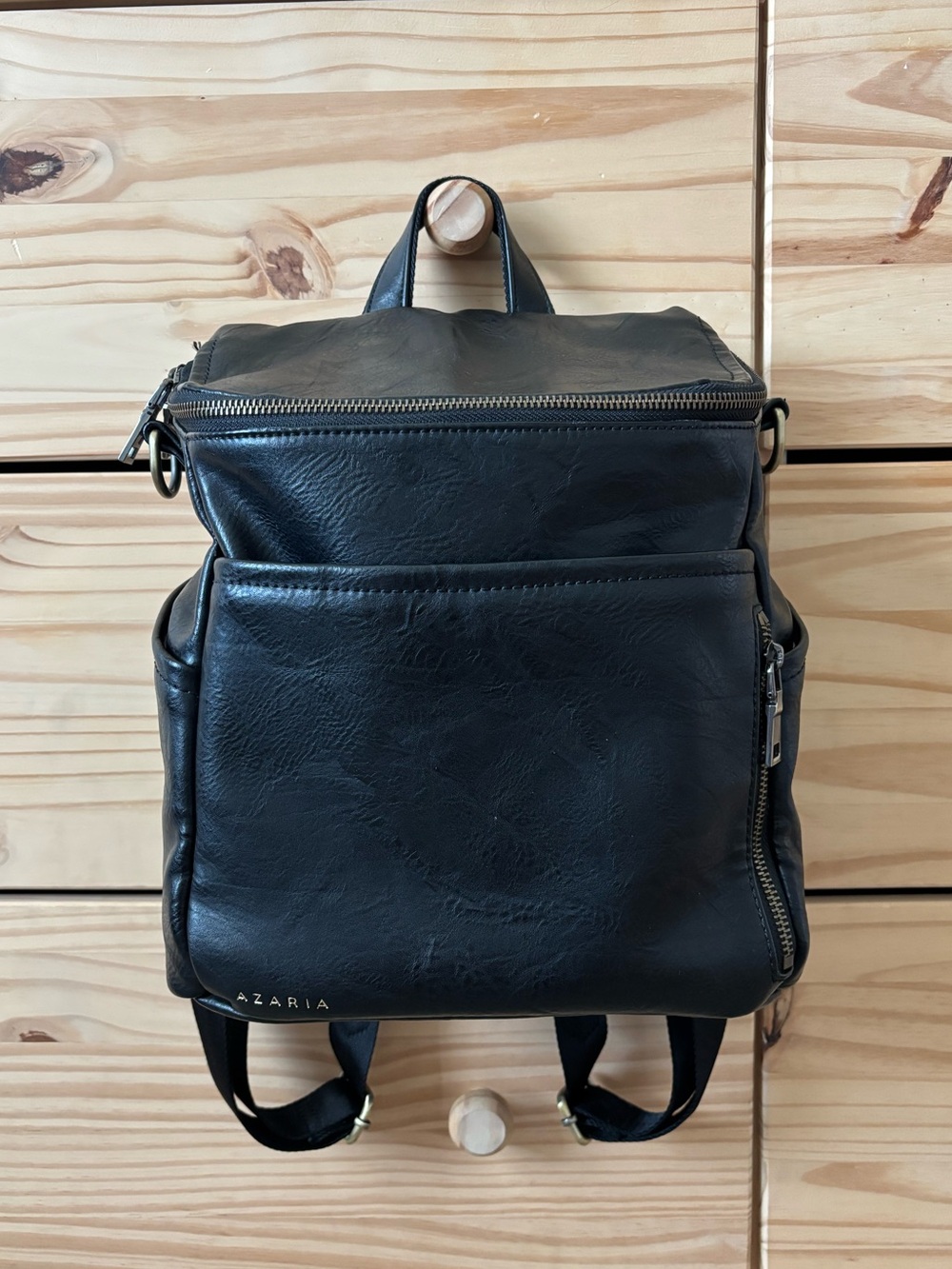 Azaria La mere petite vegan leather backpack
